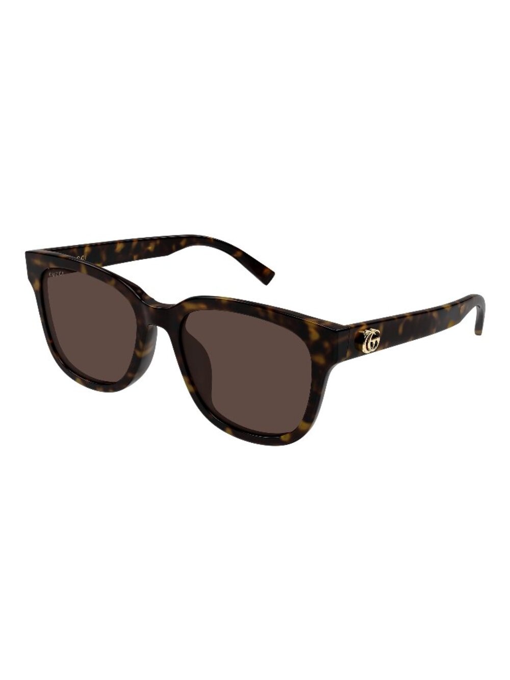 New Gucci Women's Sunglasses Havana Brown Lens Acetate Frame GG2126SK 002 55